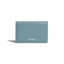 SOFT CARD CASE - GRAYISH BLUE