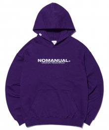 D-R LOGO HOODIE - PURPLE