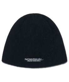 NM HAIRY BEANIE - BLACK