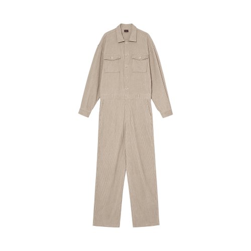 CASA CORDUROY JUMPSUIT [BEIGE]