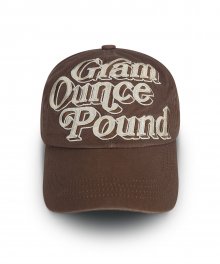 70S LOGO 6-PANEL CAP_Washed Brown