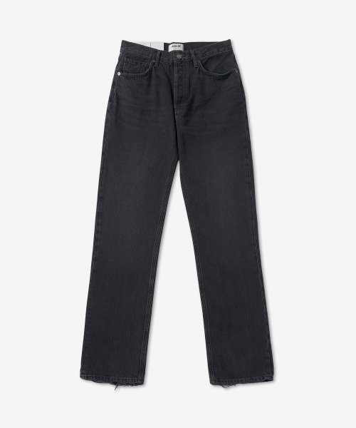 에이골디(agolde) 루나 미드라이즈 스트레이트 데님 팬츠 - 블랙 / A140C1157CONDU
