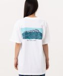 브로이스터(BROISTER) 한국의 산 시리즈 그래픽 반팔 라운드 넥 티셔츠 설악산 화이트