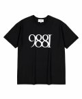 9881 반팔 티셔츠 BLACK
