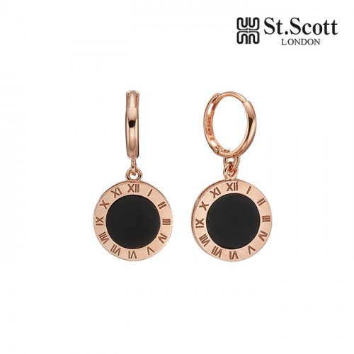 세인트스코트런던(ST.SCOTT LONDON) STJ-ES1484RG 프란체... SCOTT LONDON)  STJ-ES1484RG 프란체 오닉스이어링 - 후기 | 무신사