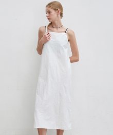 MOOD SLEEVELESS LONG DRESS_IVORY