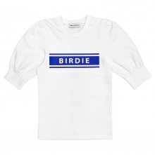 [판매종료] BIRDIE PUFF SLEEVE 버디 퍼프 티셔츠 BLUE