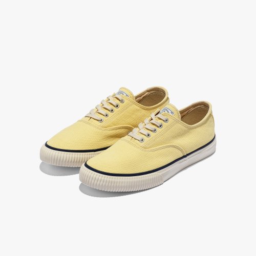 Yellow sperry clearance sneakers