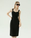 유어인바이티드(YOU ARE INVITED) Dream fit midi dress (Black)