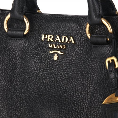 Shop PRADA PRADA Leather Tote Bag 1BG865 (1BG865) by blueblue77