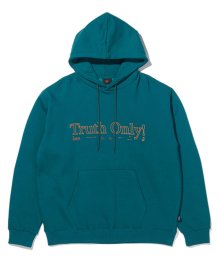 TRUTH ONLY HOODIE - BLUE GREEN