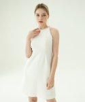 유어인바이티드(YOU ARE INVITED) Jewel necklace dress (White)
