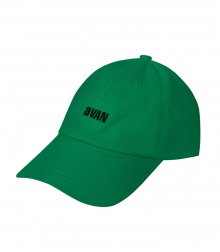 aVAN FONT BALL CAP GREEN