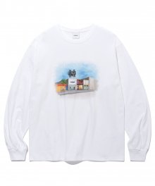 FLAGSHIP LS TEE WHITE(MG2CFMT562A)