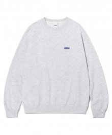 BASIC LOGO PATCH SWEATSHIRT LIGHT GREY(MG2CFMM440A)