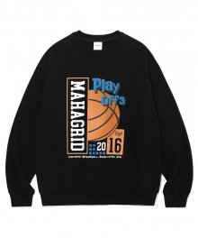 PLAY OFFS SWEATSHIRT BLACK(MG2CFMM442A)