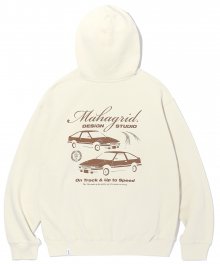 TOURING CAR HOODIE BEIGE(MG2CFMM420A)