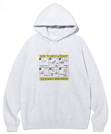 GARDENING HOODIE LIGHT GREY(MG2CFMM411A)