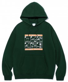 GARDENING HOODIE GREEN(MG2CFMM411A)