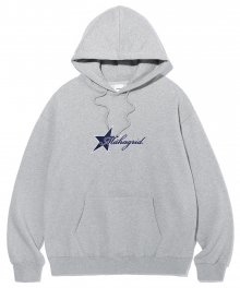 STAR LOGO HOODIE GREY(MG2CFMM409A)