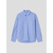스카이 블루 옥스포드 오버핏 셔츠 (422864LY2Q)