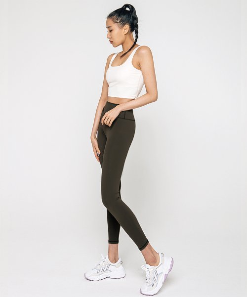 Укороченные леггинсы 9/10 LYB 230 (Olive Green)