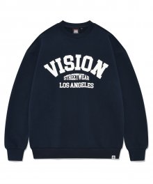 VSW Arch Logo Crewneck Navy