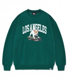 VSW Puppy Crewneck Dark Green