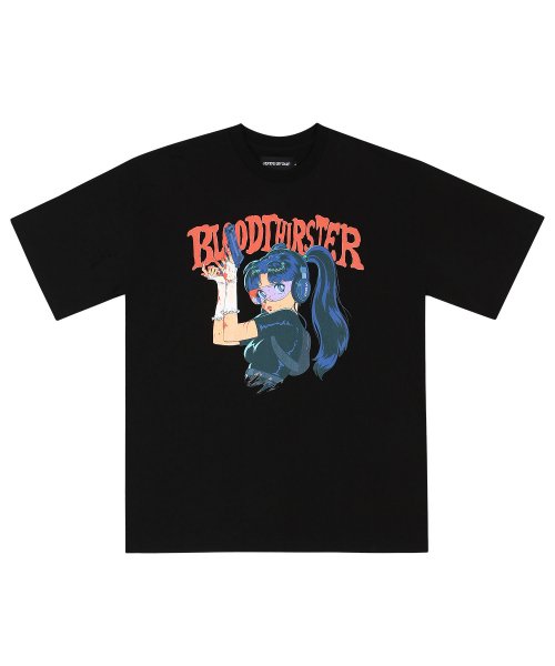 선데이오프클럽(SUNDAYOFFCLUB) Bloodthirster Short Sleeve - Black