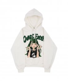 Chaos Eater Heavy Terry Hoodie - Off White