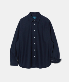 Z-Raglan Oxford Shrit S105 Cosmos Navy