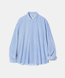 Terry Cotton shirt S104 Serenity Blue Melange