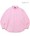 [ONEMILE WEAR] OXFORD SMALL ARCH BIG SHIRT PINK