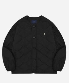 (24SS) WARM+ UP QUILTING JACKET BLACK