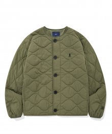 (23FW) WARM+ UP QUILTING JACKET OLIVE