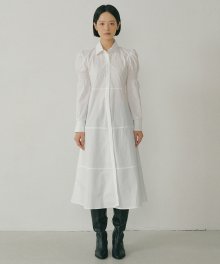 FAL VOLUME SLEEVE SHIRTS OPS WHITE