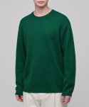 Minimal Crew Neck Knit [Jolly Green]