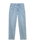 M X-POCKET TAPERED DENIM PANTS light blue