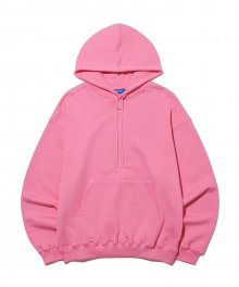 HEAVY COTTON OVER HOODIE PINK