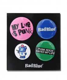 Punk Pin Button Set