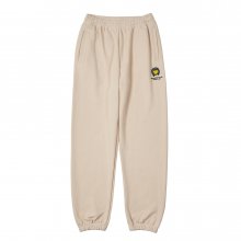 ACME DE LA VIE X Smiley® BIKER SMILEY WAPPEN BASIC SWEAT PANTS BEIGE