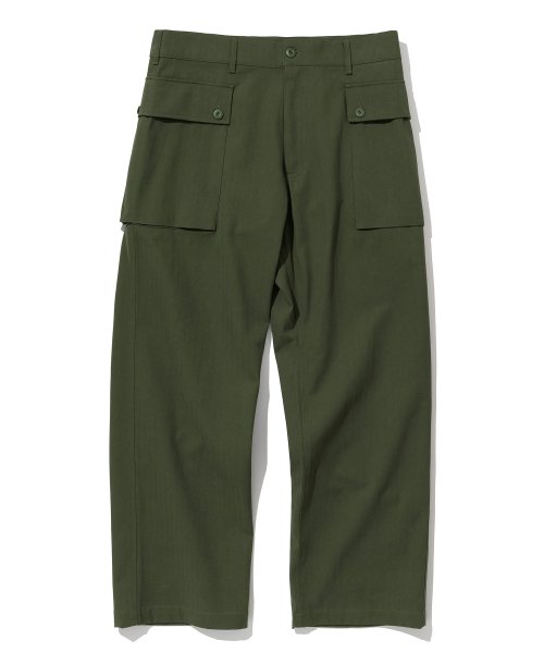 MUSINSA | UNIFORM BRIDGE hbt p44 pants sage green