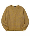 BURNING FUR CARDIGAN (MUSTARD)