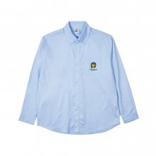 ACME DE LA VIE X Smiley® BIKER SMILEY WAPPEN LONG SLEEVE SHIRT SKYBLUE