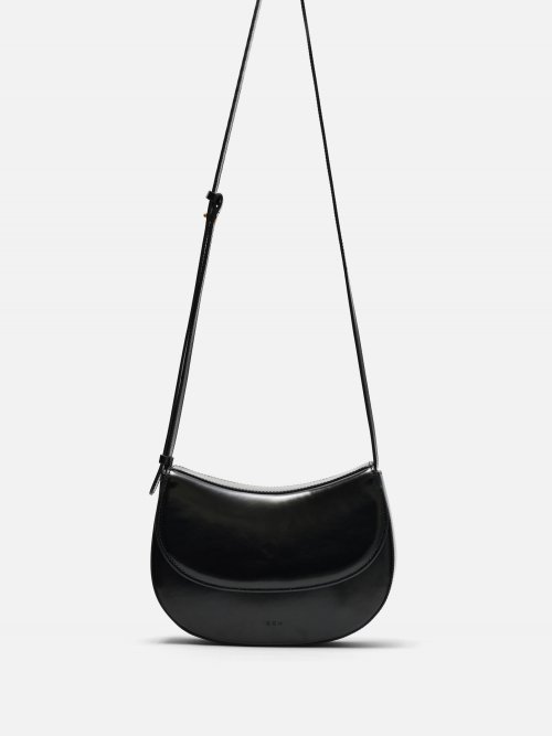 [ROH SEOUL] Mini Peanut bag ☆送料込☆ 로서울(ROH SEOUL) Mini peanut bag Patent Black - 사이즈