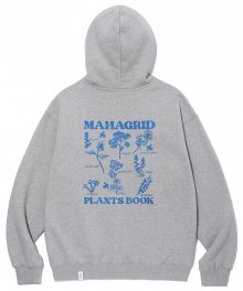 PLANTS BOOK HOODIE GREY(MG2CFMM415A)