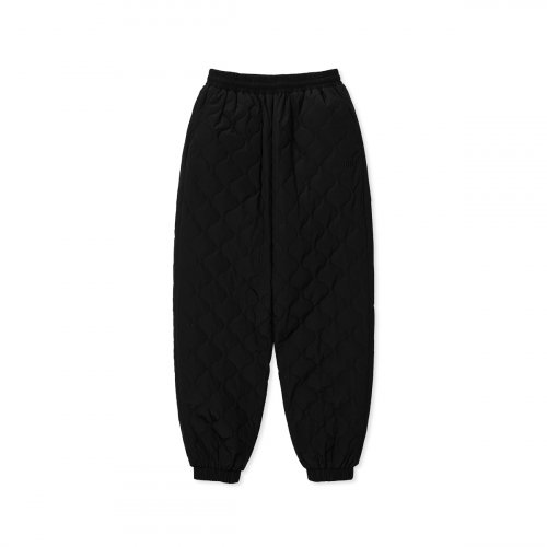 Pants - Warm-Up Black Quilted | MUSINSA FCMM