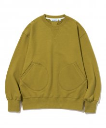 double v sweatshirts mustard