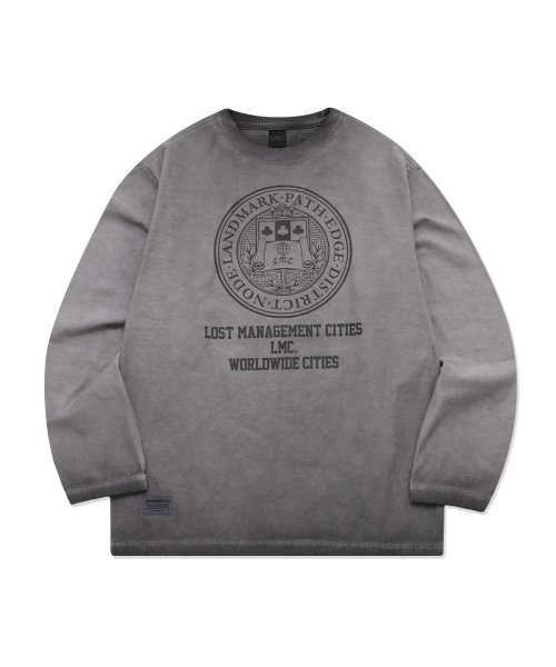 [ LMC ]★LMC OVERDYED UNIV LONG SLV TEE 엘엠씨(LMC) LMC OVERDYED UNIV LONG SLV TEE black - 사이즈