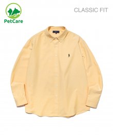 OXFORD SMALL ARCH CLASSIC FIT SHIRT LIGHT YELLOW